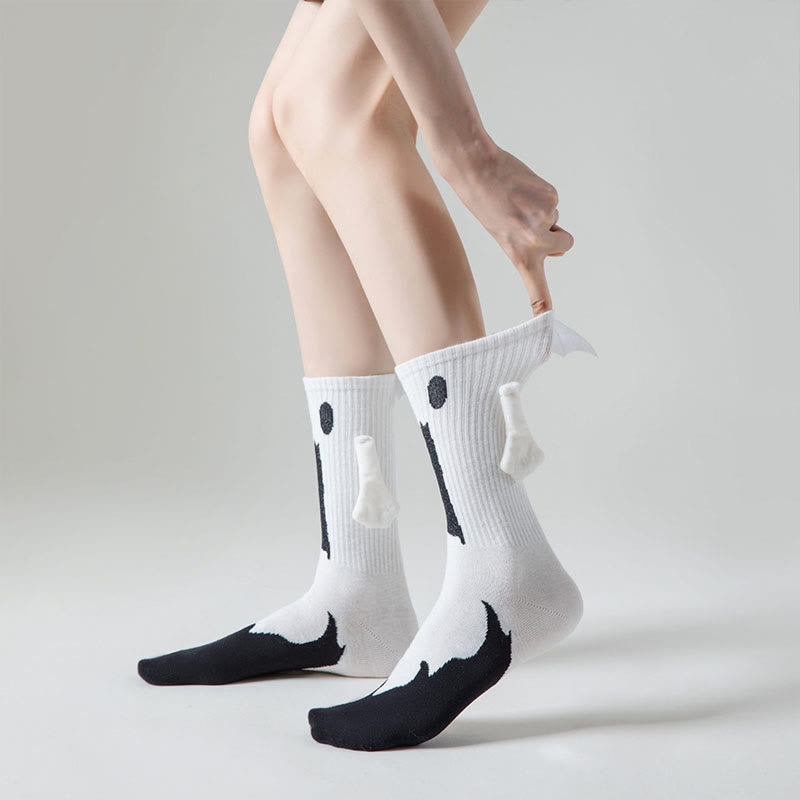 Chaussettes courtes à attraction magnétique fantôme grande taille (2 paires) - image 6
