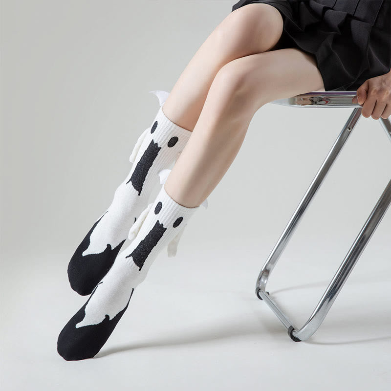 Chaussettes courtes à attraction magnétique fantôme grande taille (2 paires) - image 3