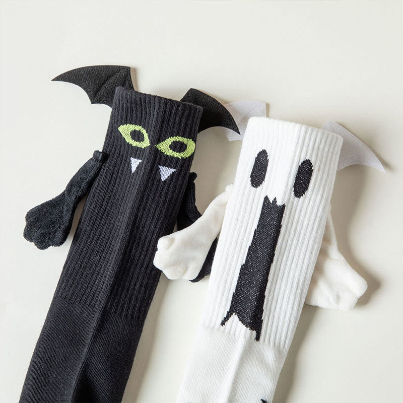 Chaussettes courtes à attraction magnétique fantôme grande taille (2 paires) - image 11