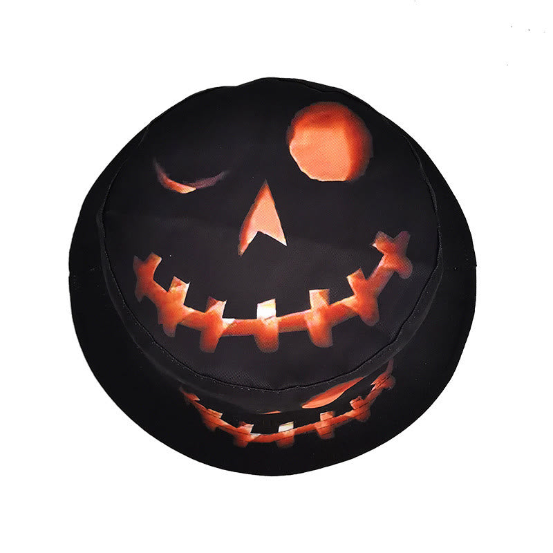 Chapeau seau citrouille d'Halloween grande taille - image 3
