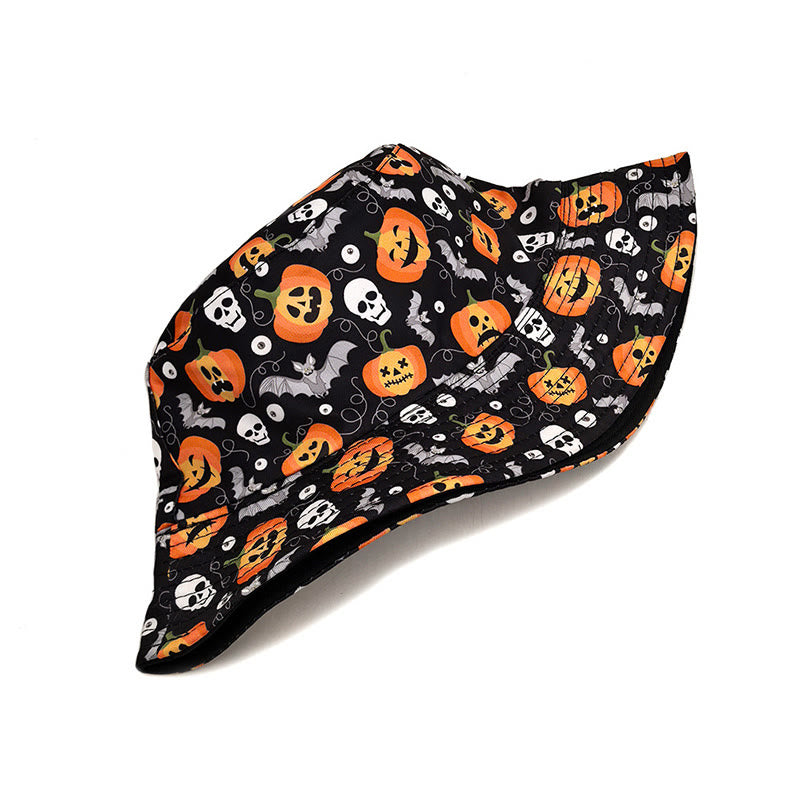 Chapeau bob Jack-O'-Lantern effrayant grande taille - image 4