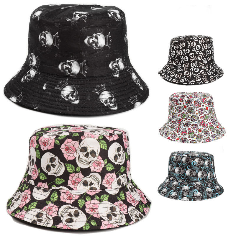Chapeau bob grande taille série Skull - image 6