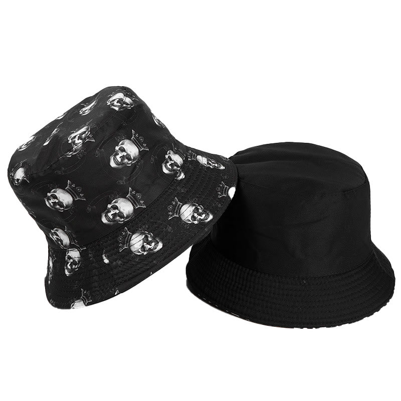 Chapeau bob grande taille série Skull - image 8