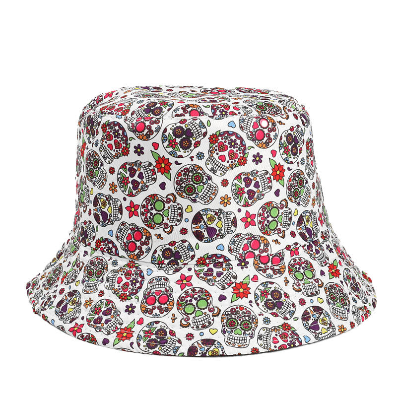 Chapeau bob grande taille série Skull - Crâne - Taille unique - image 4