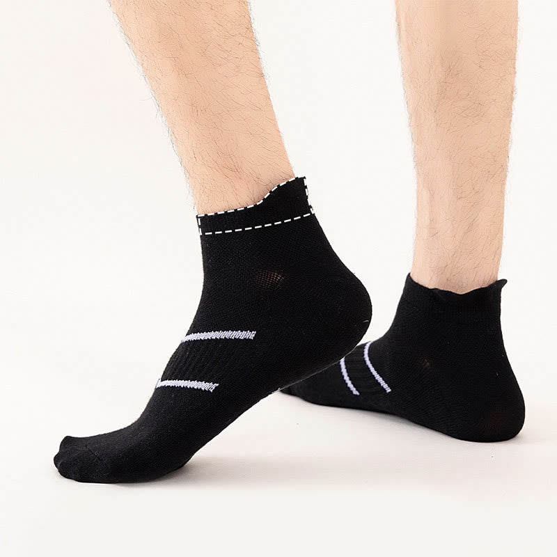 Chaussettes de compression à deux barres, grande taille (10 paires)