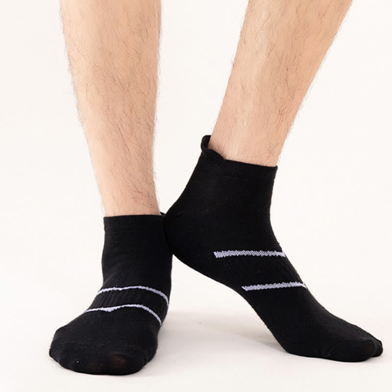 Chaussettes de compression à deux barres, grande taille (10 paires)