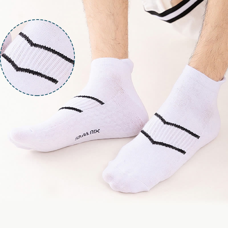 Chaussettes de compression à deux barres, grande taille (10 paires)