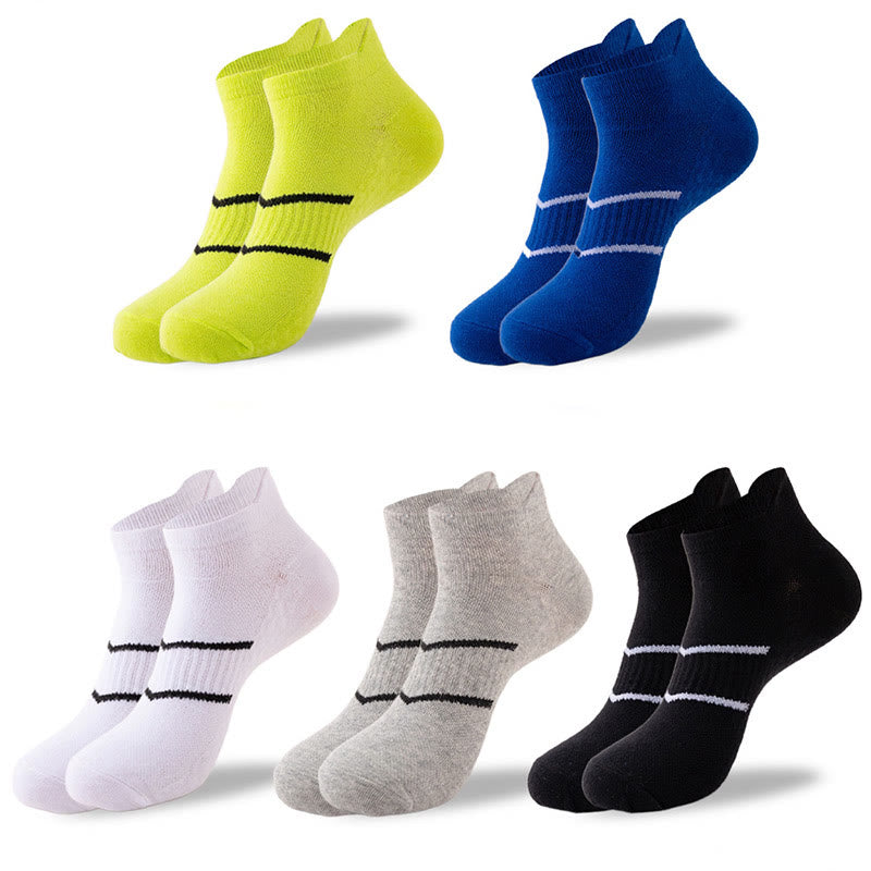 Chaussettes de compression à deux barres, grande taille (10 paires)