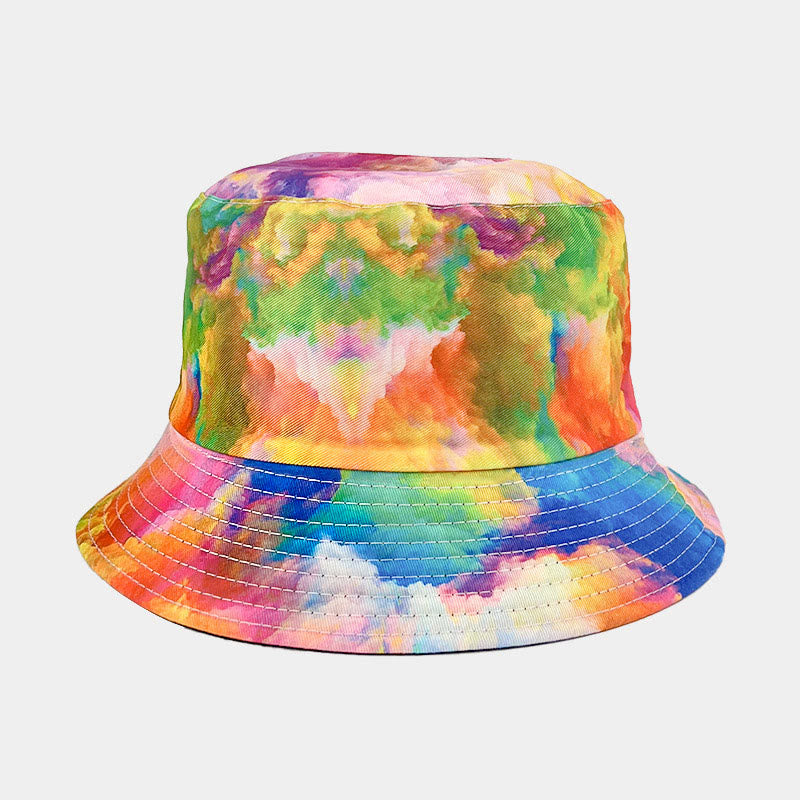 Chapeau bob tie-dye grande taille