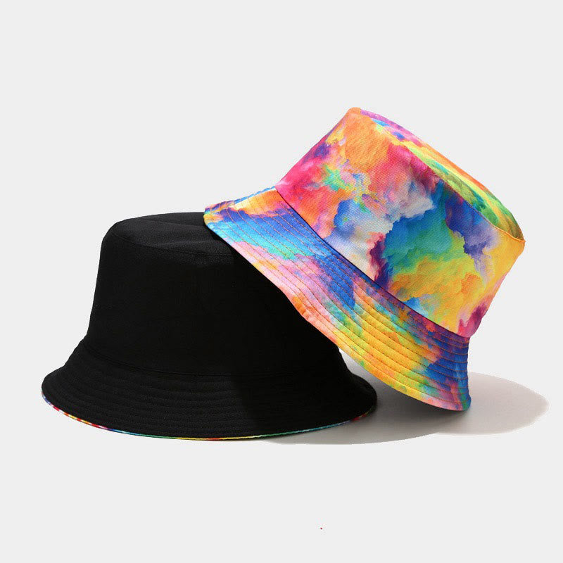 Chapeau bob tie-dye grande taille