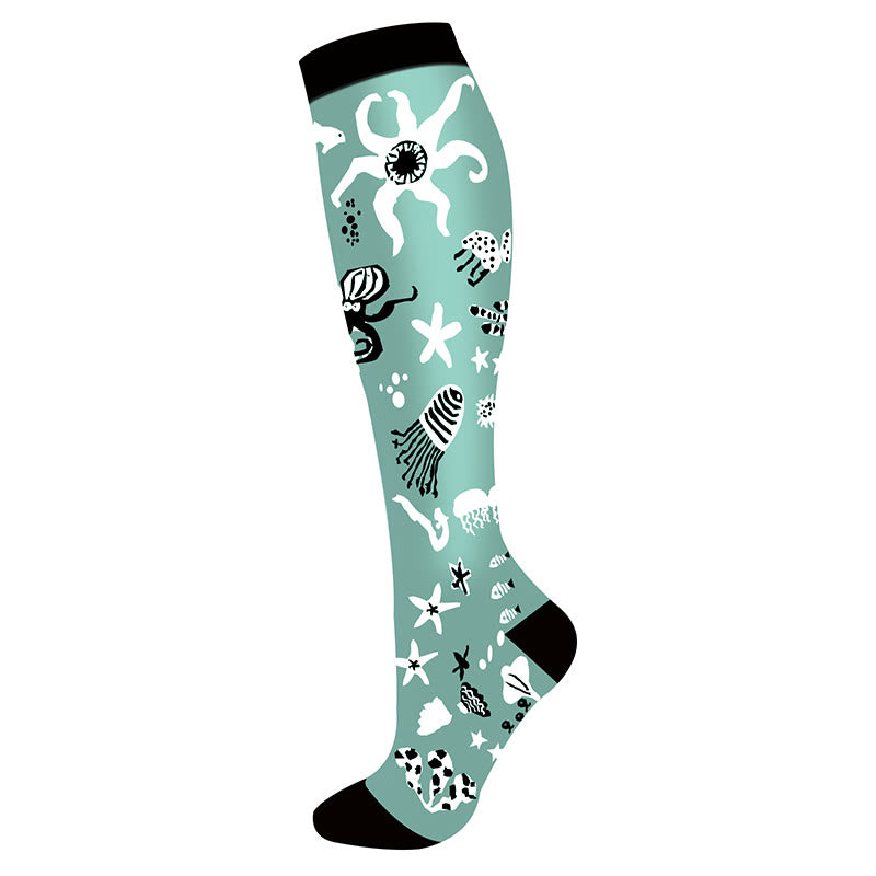 Chaussettes de compression Underwater World (5 paires) - image 5