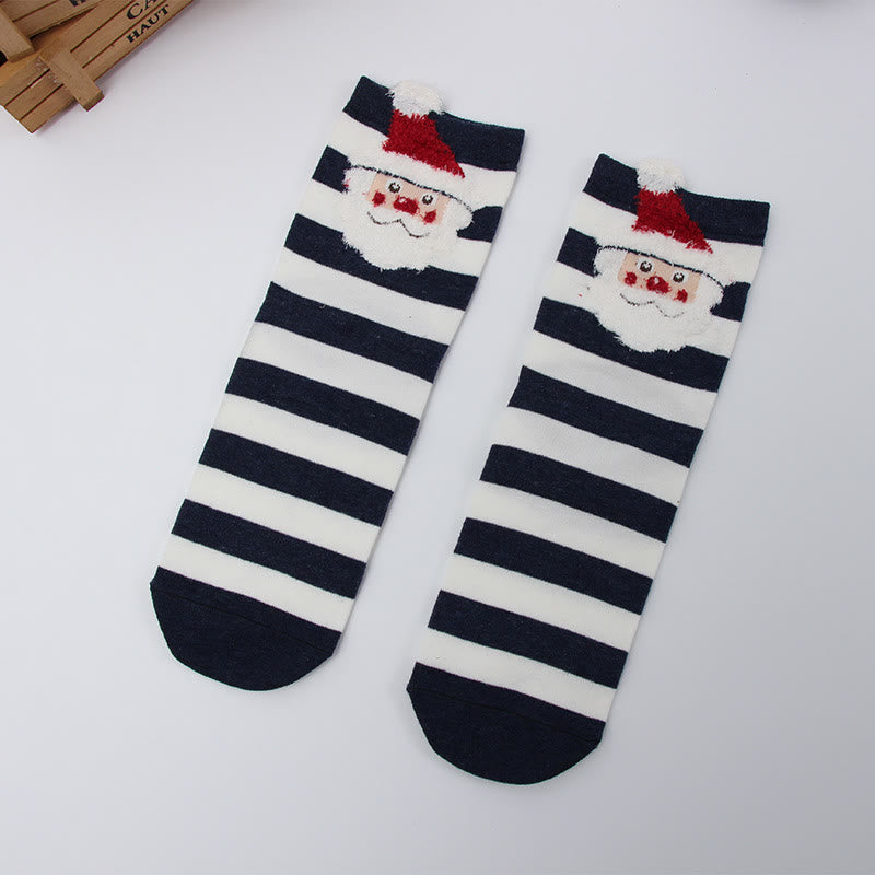 Chaussettes à motifs de Noël mignons