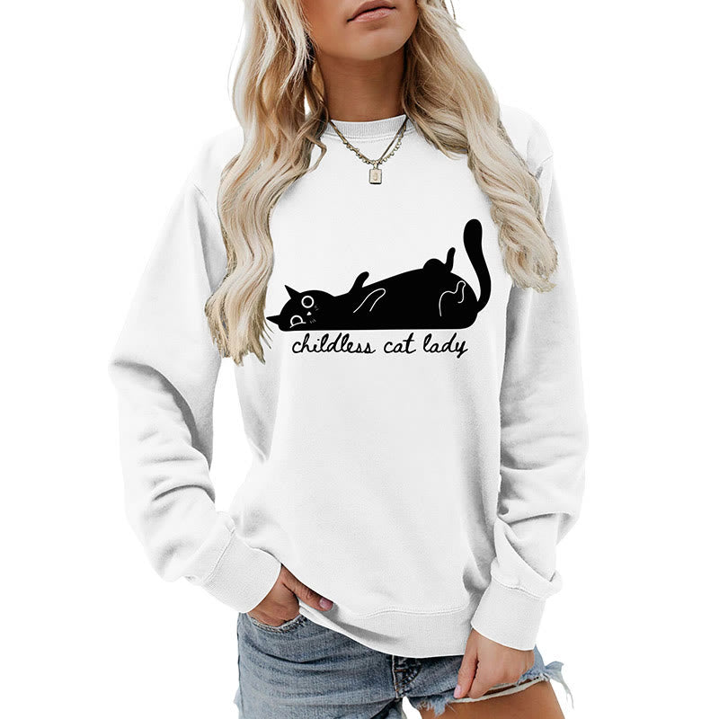 Sweat-shirt chat mignon grande taille - image 17