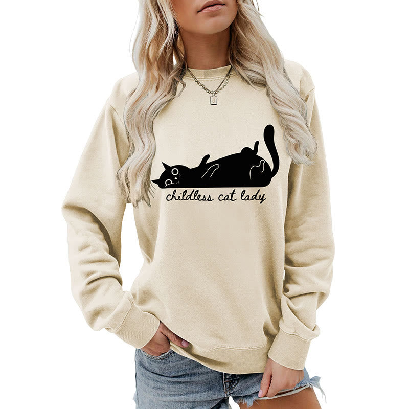 Sweat-shirt chat mignon grande taille - image 24