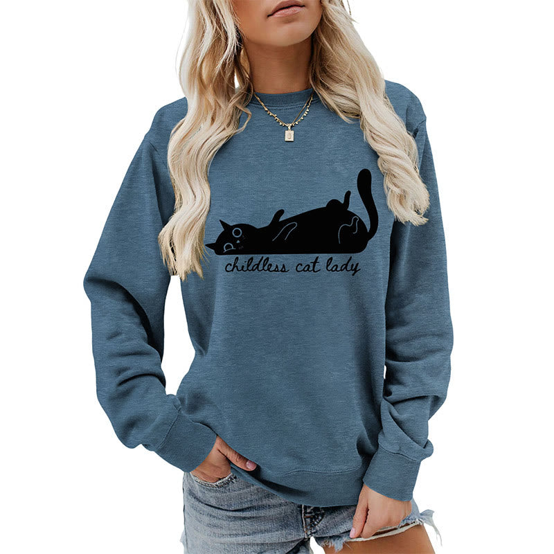 Sweat-shirt chat mignon grande taille - image 22