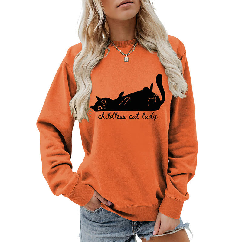 Sweat-shirt chat mignon grande taille - image 28