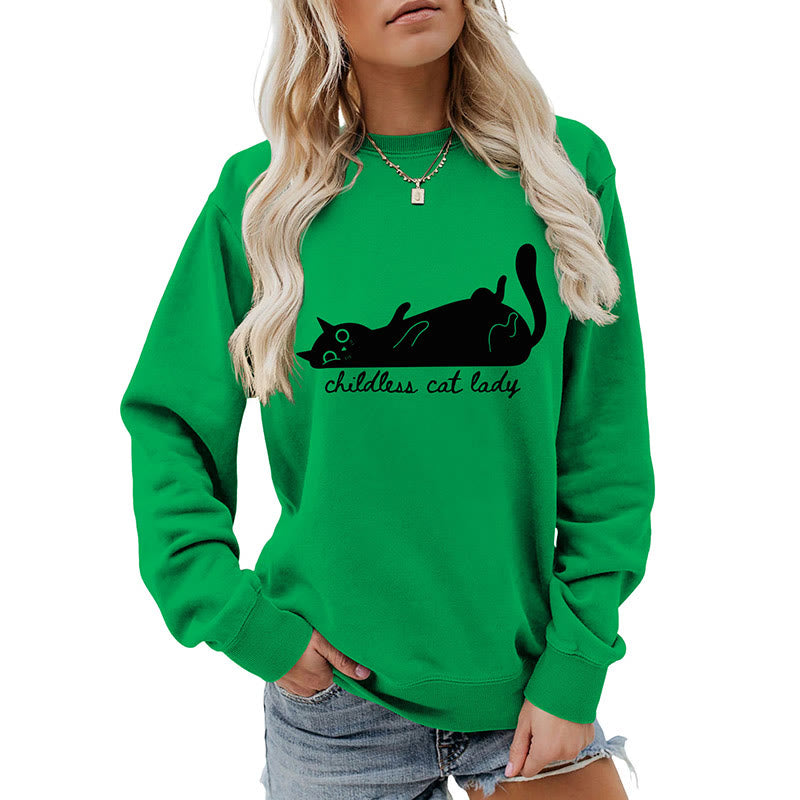 Sweat-shirt chat mignon grande taille - image 23