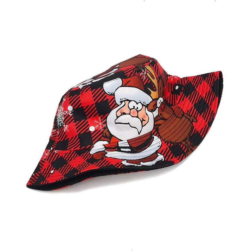 Chapeau bob Père Noël Elk grande taille - image 4