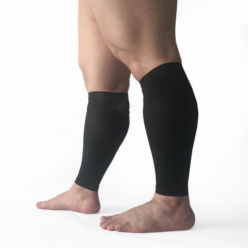 Chaussettes de compression sans pieds grande taille unisexes