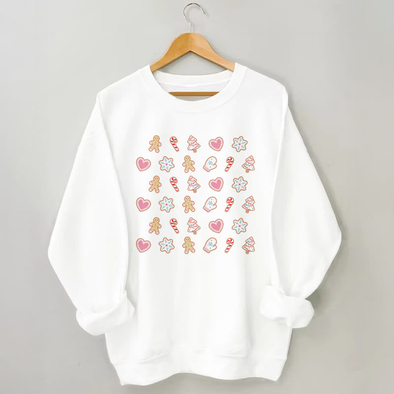Sweat-shirt de Noël grande taille - Blanc - 3XL - image 4