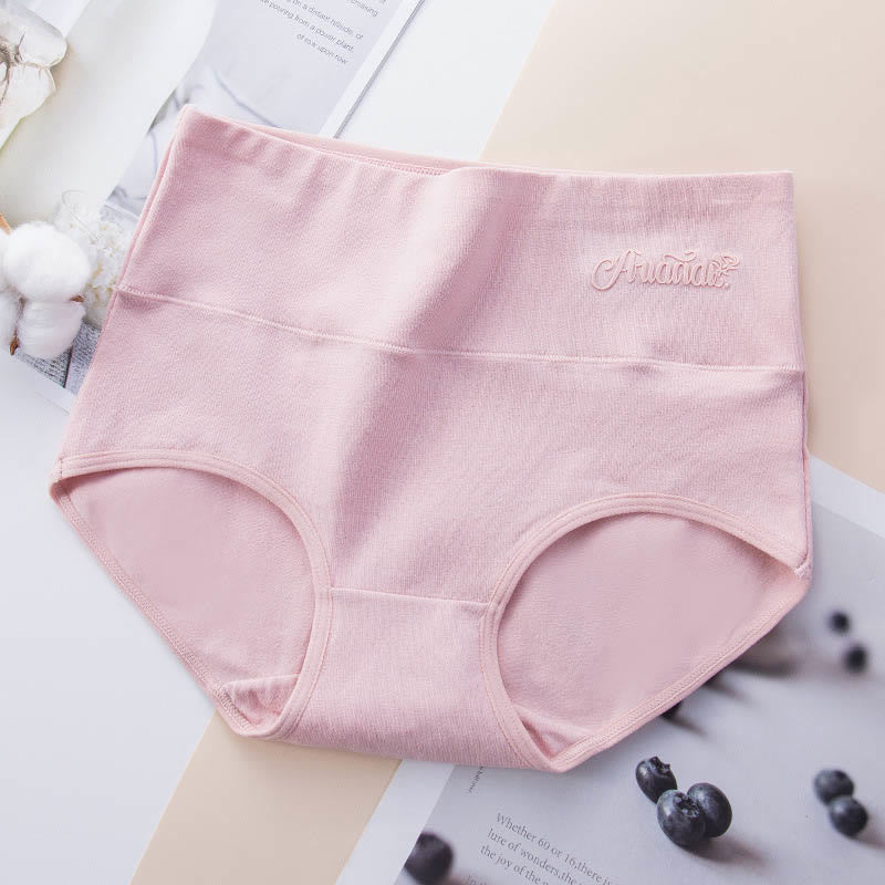 Culotte taille haute extensible (paquet de 4) - Rose - 5XL - image 8