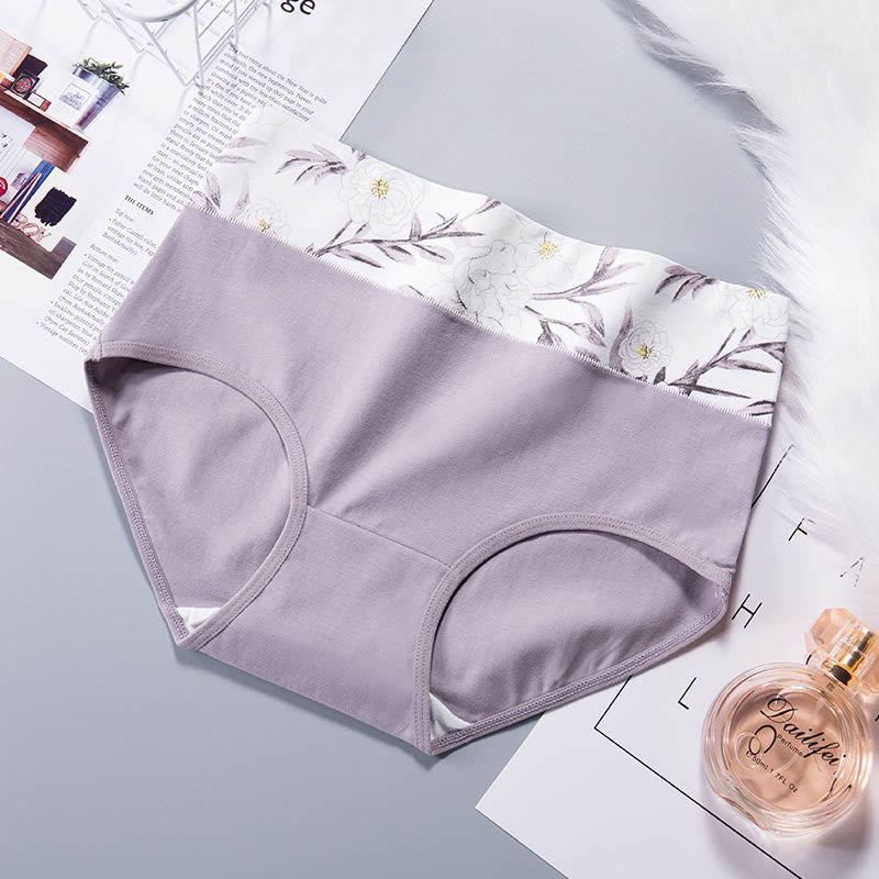 Culottes à fleurs (paquets de 3) - Violet clair - 2XL - image 7