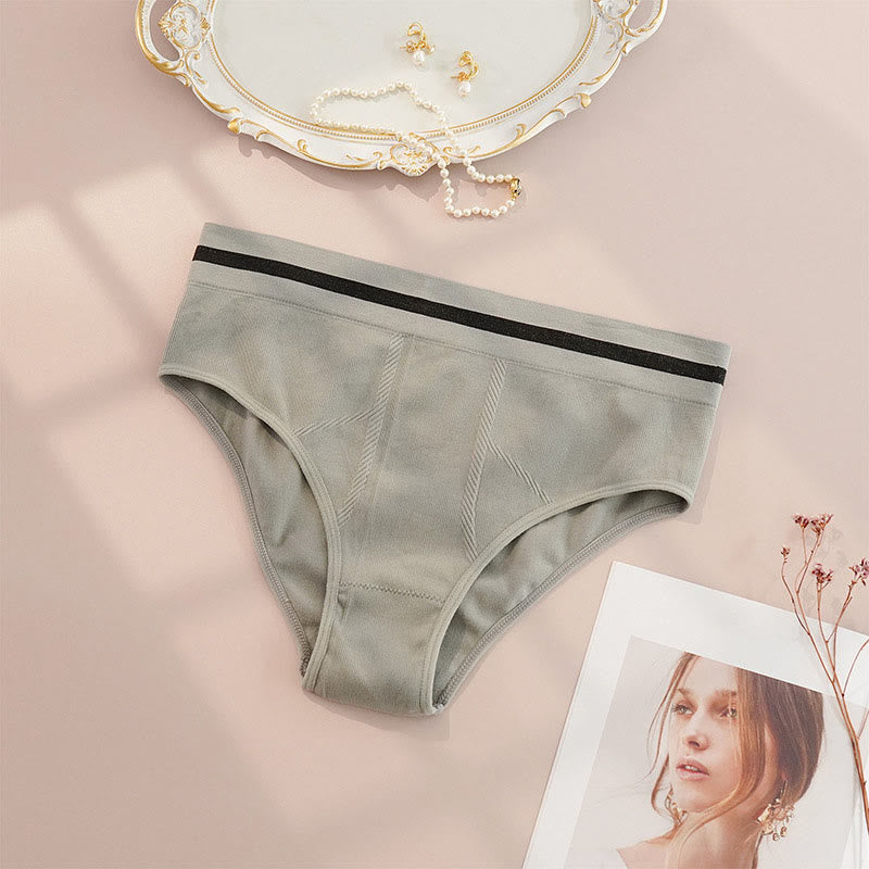 Culotte respirante sans coutures (paquet de 4) - Gris - 4XL - image 4