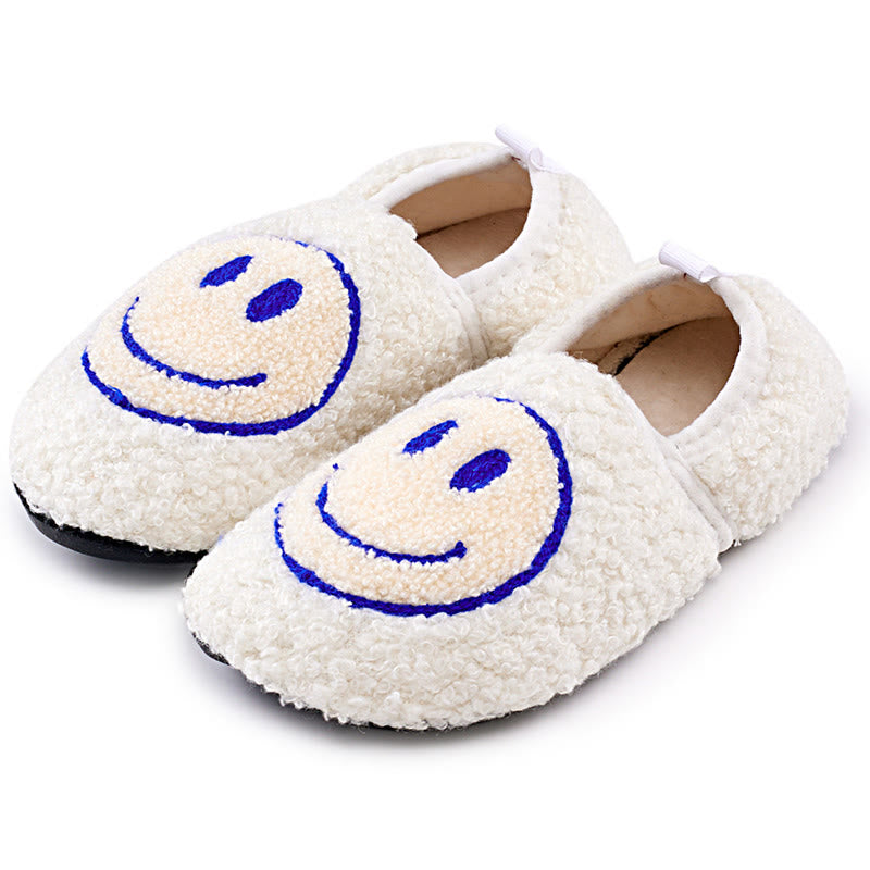 Chaussons mignons grande taille avec visage souriant - Abricot - EU50-51 (US15-16) - image 10