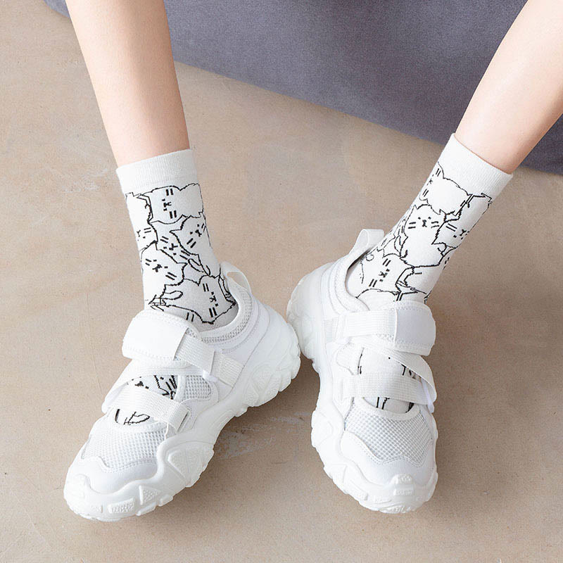 Chaussettes Line Cat Quarter (5 paires) - image 6
