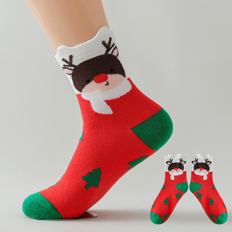 Chaussettes de Noël chaudes grande taille