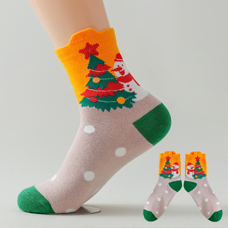 Chaussettes de Noël chaudes grande taille