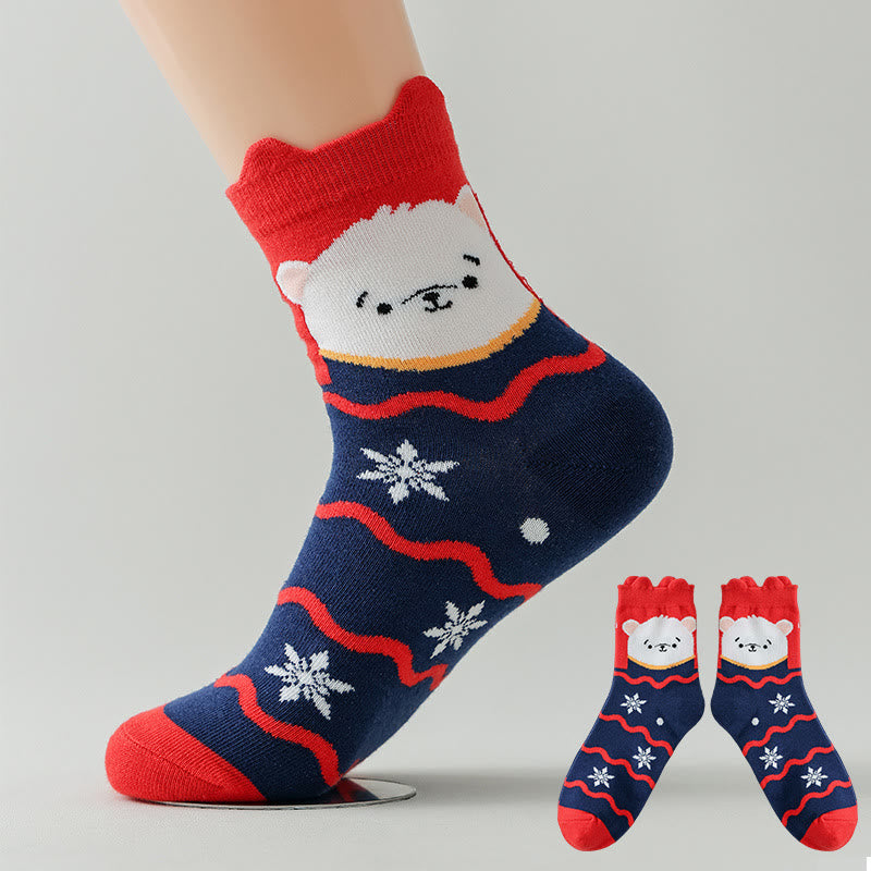 Chaussettes de Noël chaudes grande taille