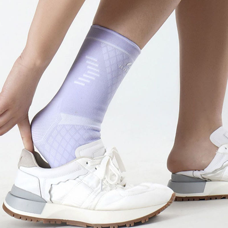 Chevillères de sport respirantes grande taille (2 paires)