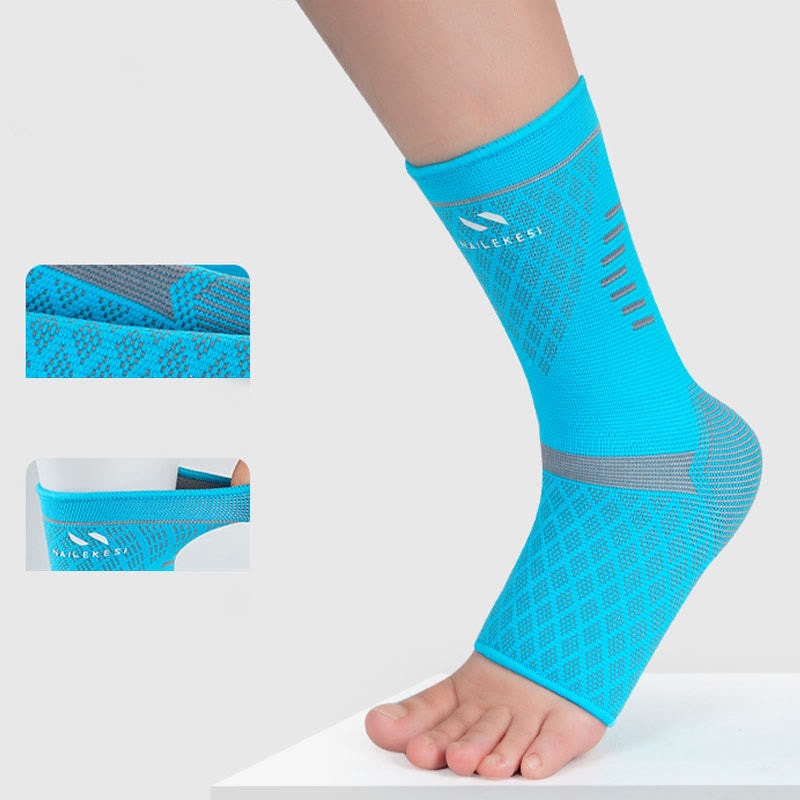 Chevillères de sport respirantes grande taille (2 paires) - Bleu - EU41-43 (US7.5-9) - image 10