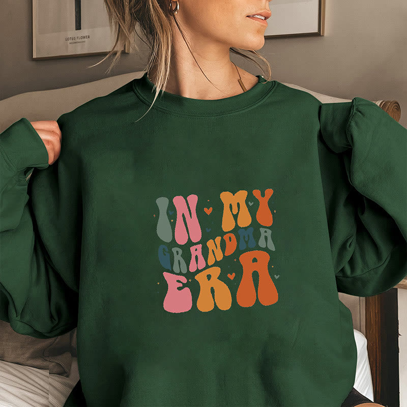 Sweat-shirt humoristique grande taille - Vert foncé - 3XL - image 4