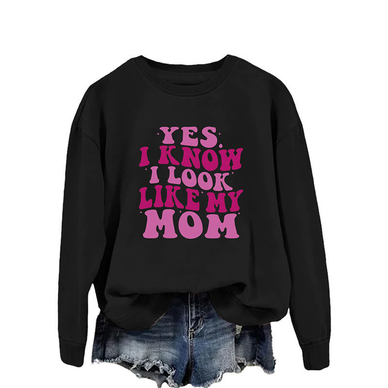 Sweat-shirt à lettres violettes grande taille
