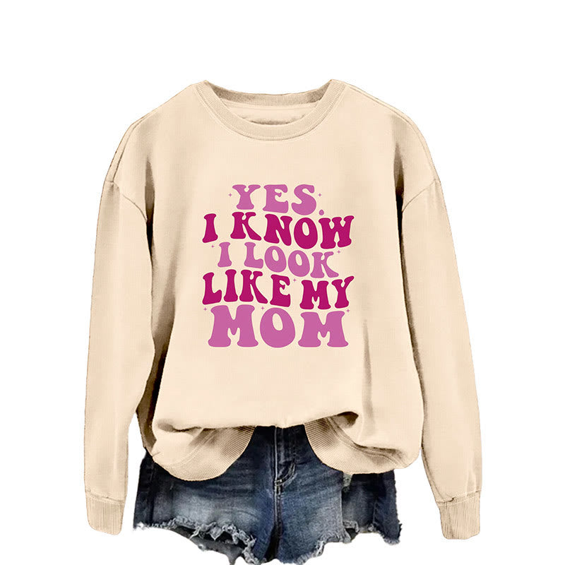 Sweat-shirt à lettres violettes grande taille