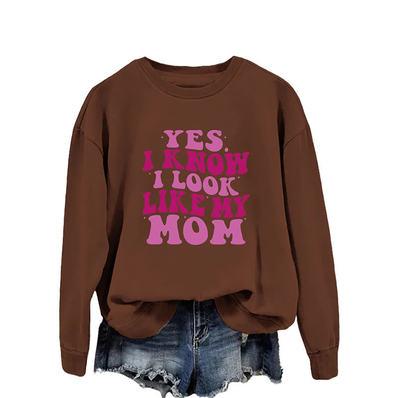 Sweat-shirt à lettres violettes grande taille