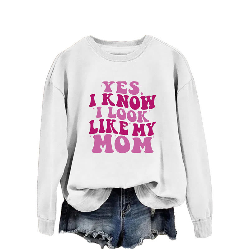Sweat-shirt à lettres violettes grande taille