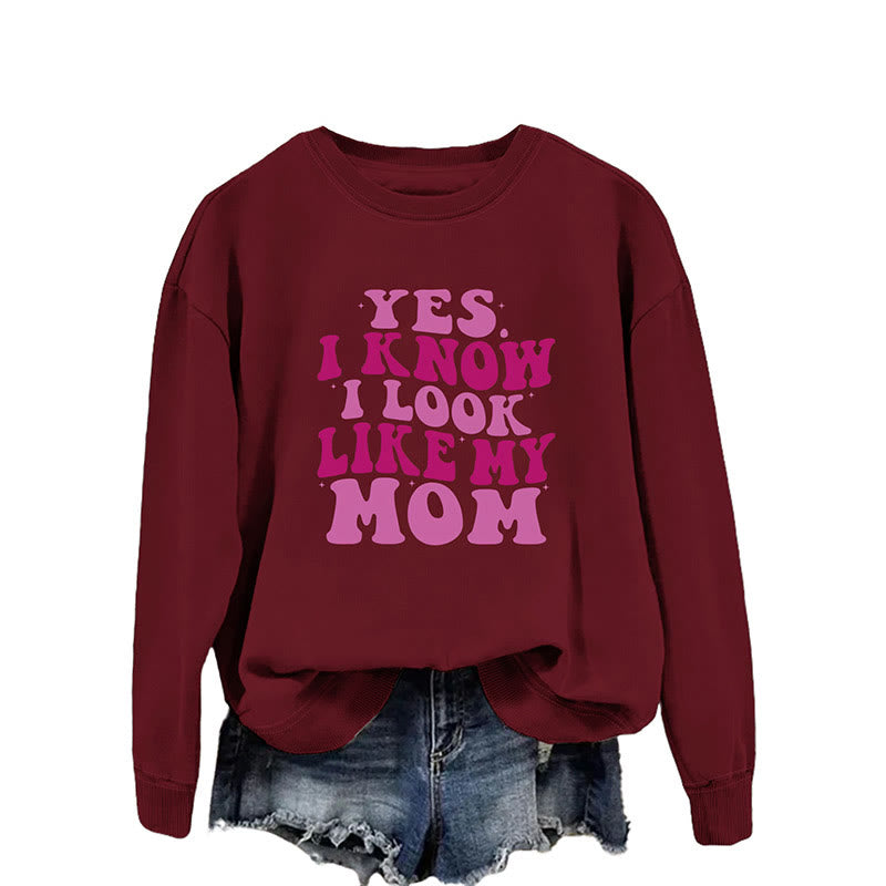 Sweat-shirt à lettres violettes grande taille