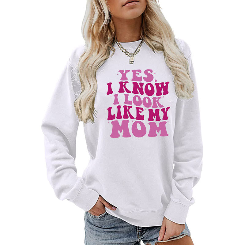 Sweat-shirt à lettres violettes grande taille