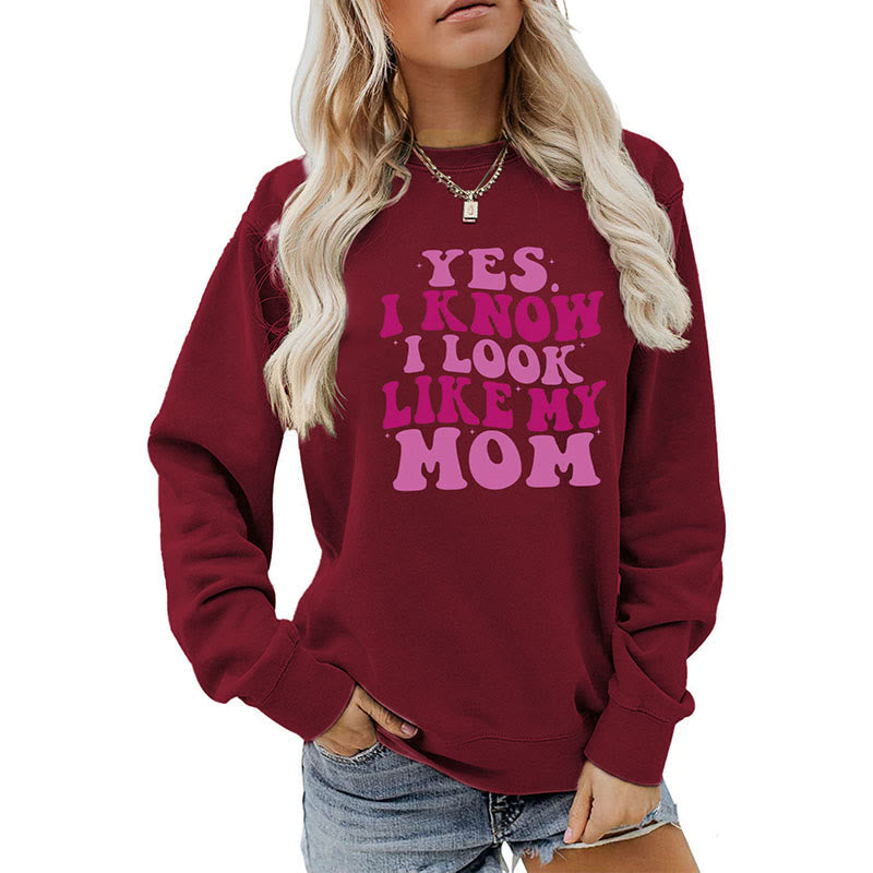 Sweat-shirt à lettres violettes grande taille