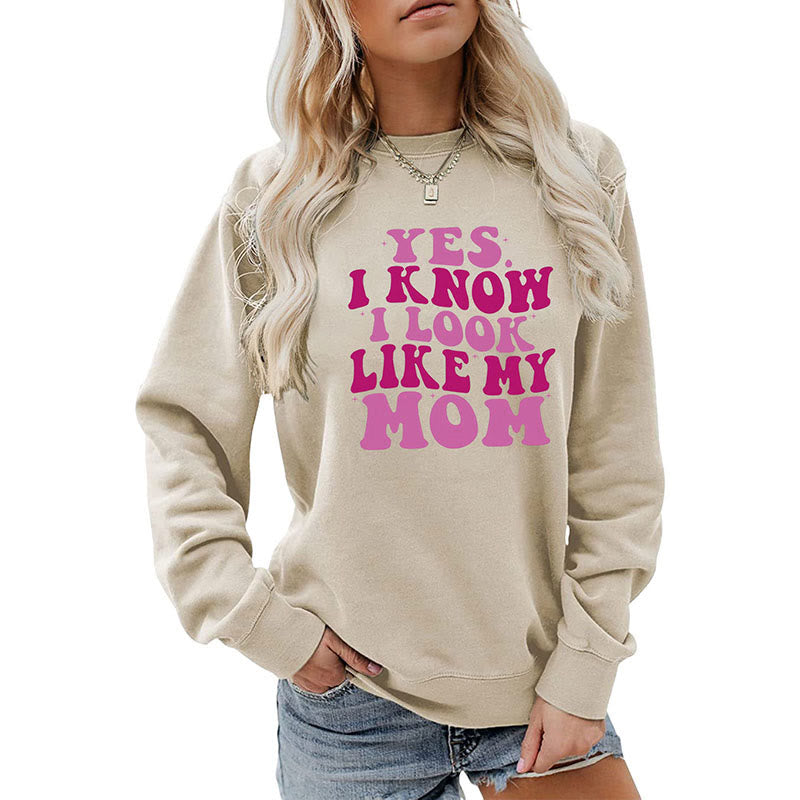 Sweat-shirt à lettres violettes grande taille