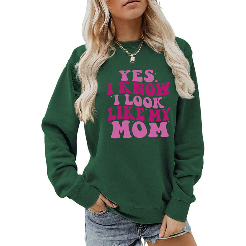Sweat-shirt à lettres violettes grande taille