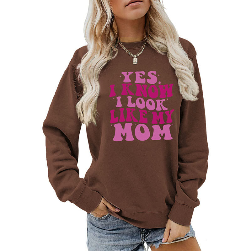 Sweat-shirt à lettres violettes grande taille
