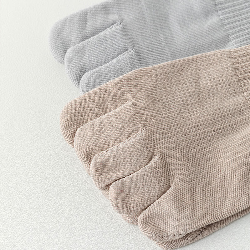 Chaussettes d'alignement des cinq orteils grande taille (5 paires)