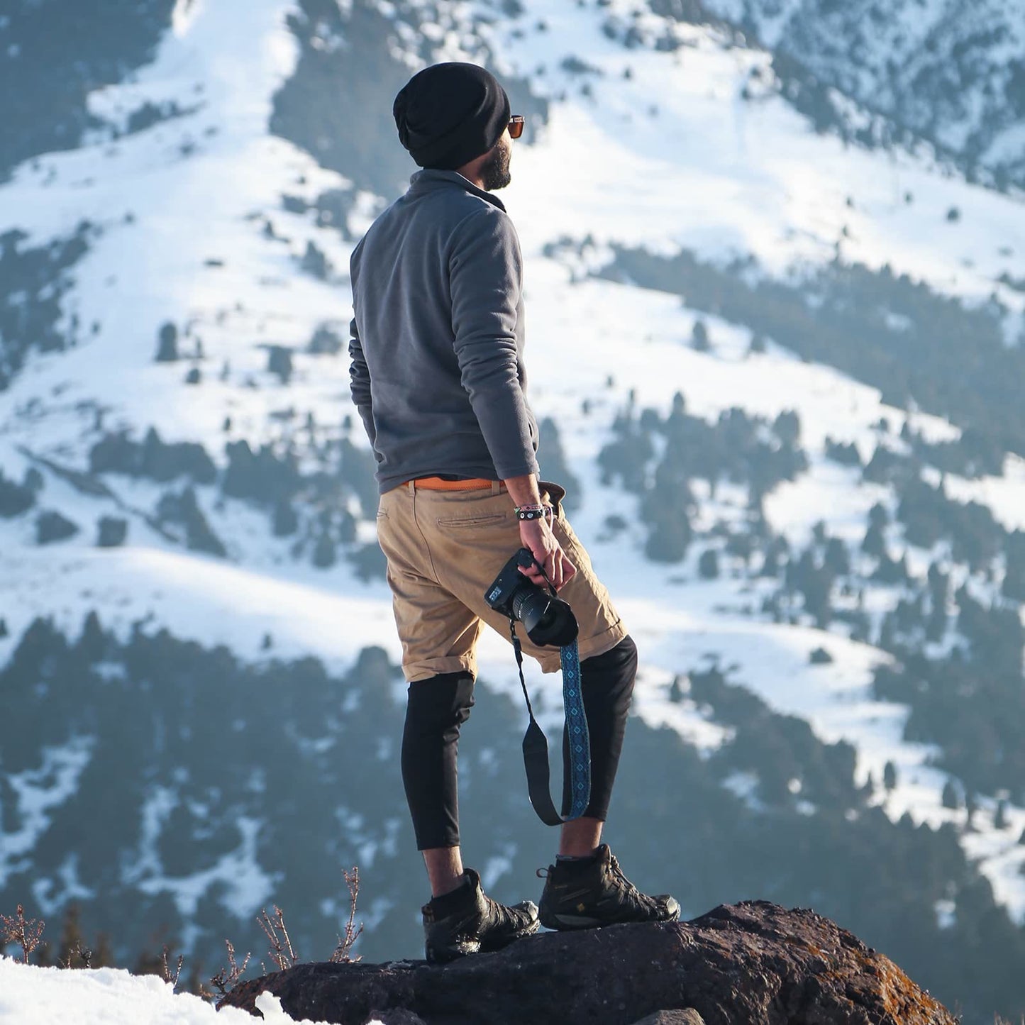 Chaussettes de compression hautes résistantes au soleil (2 paires)