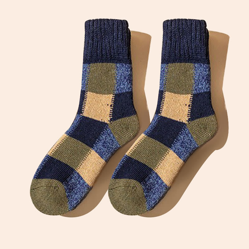 Chaussettes longues en polaire extra épaisses grande taille (5 paires)