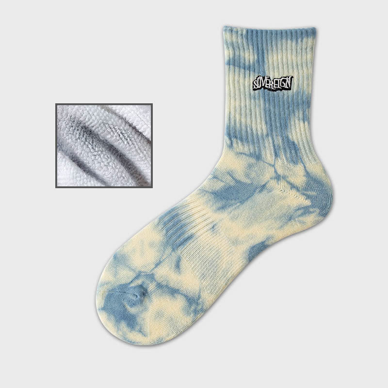 Chaussettes courtes brodées à lettres grande taille (3 paires)