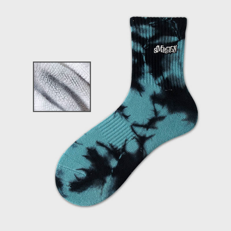 Chaussettes courtes brodées à lettres grande taille (3 paires)